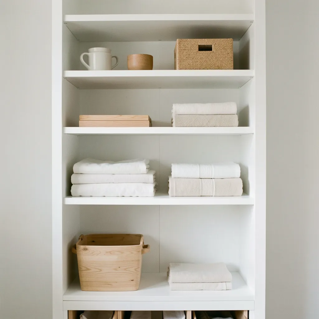 Minimalist home organization